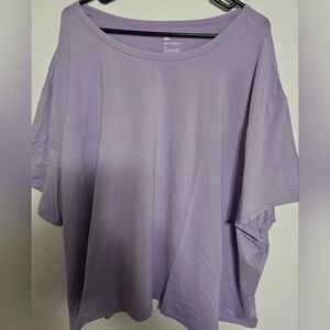 All in Motion Women's Soft Purple Short Sleeve Tee